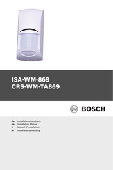 Bosch CRS-WM-TA869 Manuel D'installation