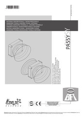 BFT PASSY Instructions D'utilisation