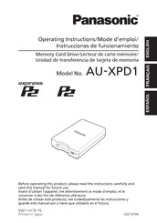 Panasonic AU-XPD1 Mode D'emploi