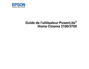 Epson PowerLite Home Cinema 3100 Guide De L'utilisateur