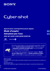 Sony Cyber-shot DSC-W125 Mode D'emploi