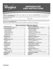 Whirlpool W10674106A Instructions D'installation