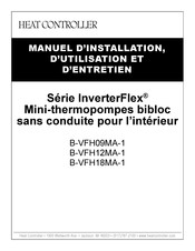 Heat Controller B-VFH18MA-1 Manuel D'installation