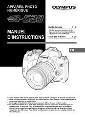 Olympus E-520 Manuel D'instructions