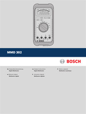 Bosch MMD 302 Notice Originale