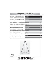 Tractel tracpode Instructions D'emploi Et D'entretien