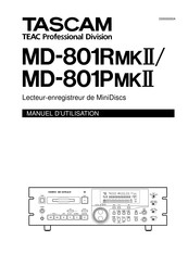 Tascam MD-801 PMK II Manuel D'utilisation