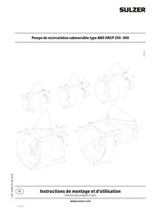 Sulzer XRCP 800 PE Instructions De Montage