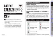 Cateye STEALTHEVO+ CC-GL51 Manuel D'utilisation