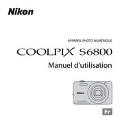 Nikon COOLPIX S6800 Manuel D'utilisation