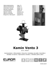 EUROM Kamin Vento 3 Manuel D'utilisation