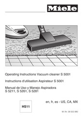 Miele S 5281 Instructions D'utilisation