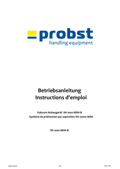 probst SH-10000-MINI-B Instructions D'emploi