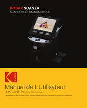 Kodak SCANZA Manuel De L'utilisateur