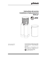 Grunbeck Delta-p Instructions De Service