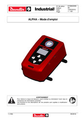 Desoutter Alpha D16 Mode D'emploi