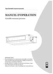 Airwell QST2-001UI Manuel D'utilisation