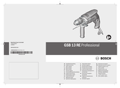 Bosch GSB 780 Professional Notice Originale