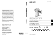 Sony Handycam HDR-TG5E Mode D'emploi