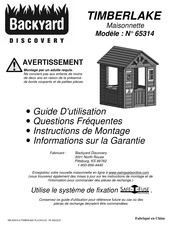 Backyard Discovery 65314 Guide D'utilisation