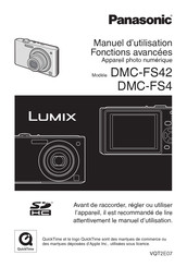 Panasonic Lumix DMC-FS42 Manuel D'utilisation