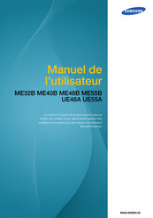 Samsung UE46A Manuel De L'utilisateur