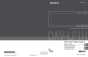 Sony ESPRIT DAV-LF1H Mode D'emploi