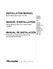 Thermador MCT30EB Manuel D'installation