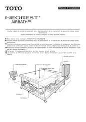 Toto Neorest Airbath Manuel D'installation