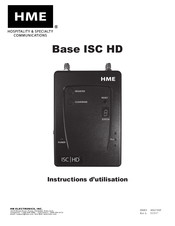 HME ISC HD Instructions D'utilisation