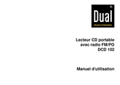 Dual DCD 102 Manuel D'utilisation