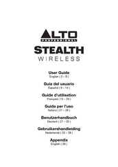 Alto Professional Stealth Wireless Guide D'utilisation