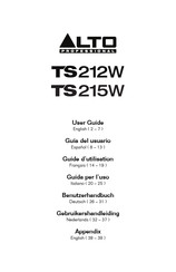 Alto Professional TS212W Guide D'utilisation
