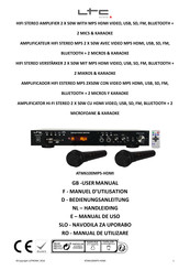 Ltc Audio ATM6100MP5-HDMI Manuel D'utilisation