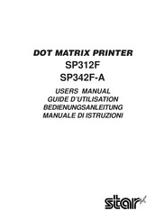 Star SP312F Guide D'utilisation