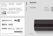 Sony HT-ZF9 Mode D'emploi