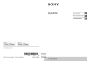 Sony HT-MT301 Mode D'emploi