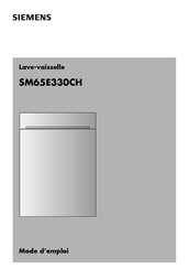 Siemens SM65E330CH Mode D'emploi