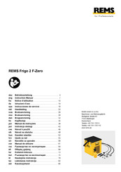 REMS 131001 Notice D'utilisation