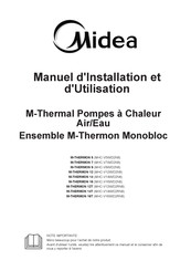Midea M-THERMON 16 Manuel D'installation Et D'utilisation