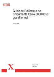 Xerox 6050 Guide De L'utilisateur