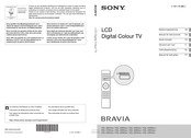 Sony BRAVIA KDL-40BX4 Série Mode D'emploi