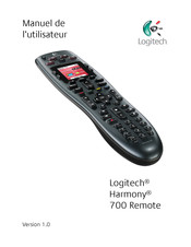 Logitech Harmony 700 Remote Manuel De L'utilisateur