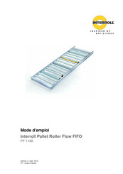 Interroll Pallet Roller Flow FIFO PF 1100 Mode D'emploi