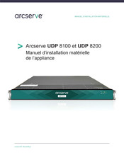 Arcserve UDP 8100 Manuel D'installation