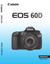 Canon EOS60D Mode D'emploi