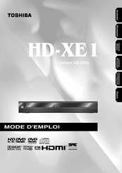 Toshiba HD-XE1 Mode D'emploi