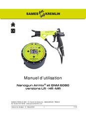 Sames Kremlin Nanogun Airmix GNM 6080 LR Manuel D'utilisation