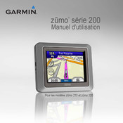 Garmin Zumo 200 Série Manuel D'utilisation