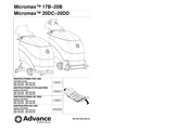Nilfisk Advance Micromax 17B Instructions D'utilisation